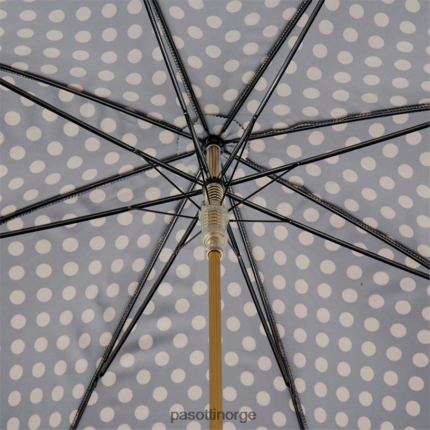 paraply | PASOTTI 20 55874-164 n61 - paraply med beige prikker 8B6Z26476 kvinner