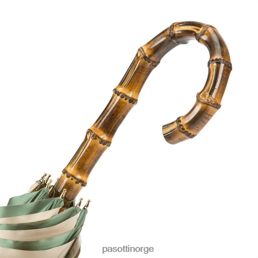 paraply | PASOTTI 397 58152-3 b - bambus håndtak paraply med hodelag, dobbel klut 8B6Z26486 kvinner