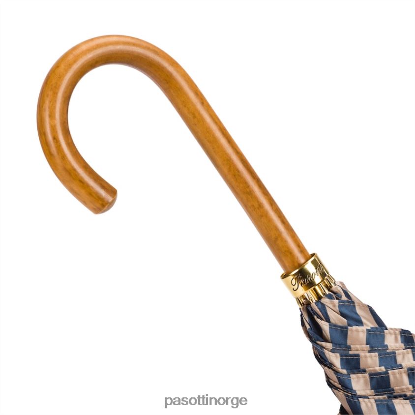 paraply | PASOTTI 460 21352-3 m - stripete paraply med håndtak i malakka 8B6Z26457 kvinner