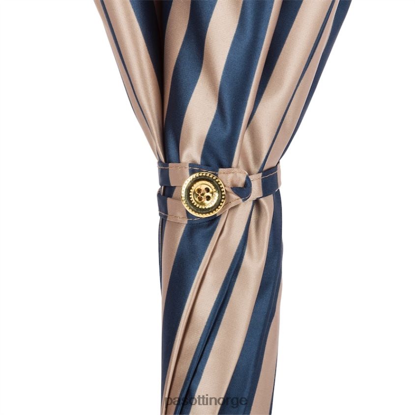 paraply | PASOTTI 460 21352-3 m - stripete paraply med håndtak i malakka 8B6Z26457 kvinner