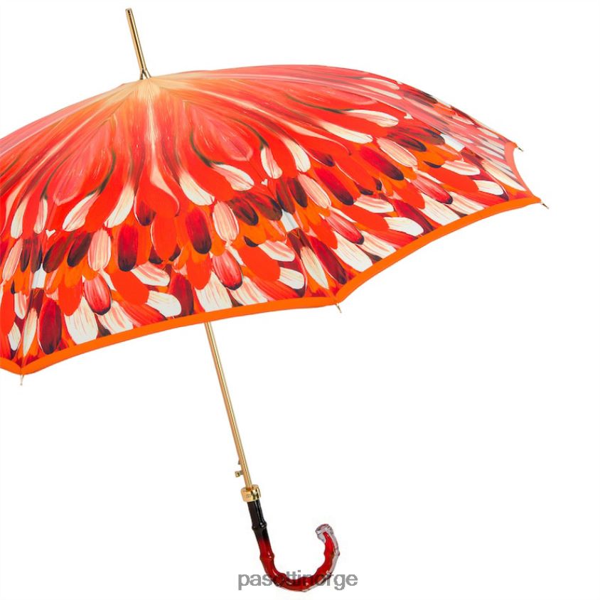 paraply | PASOTTI 460 30093-4 n5 - oransje penselstrøk 8B6Z26464 kvinner