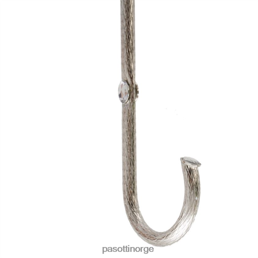 paraply | PASOTTI 179n plat-1 p5 - bryllup paraply med hvite perler 8B6Z26557 kvinner