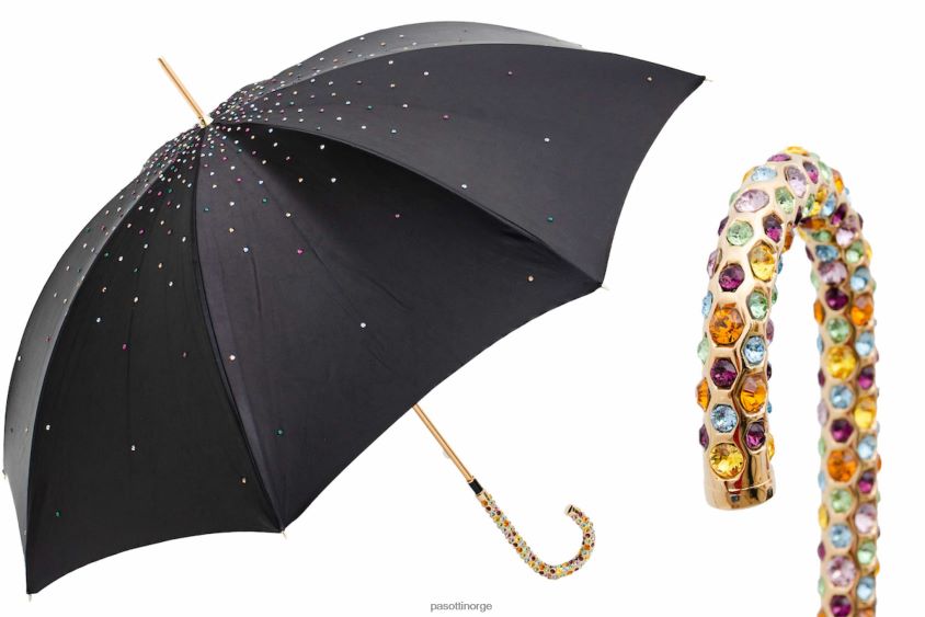 paraply | PASOTTI 184 plat-34 k94 - paraply pietreswarovski 8B6Z26500 kvinner