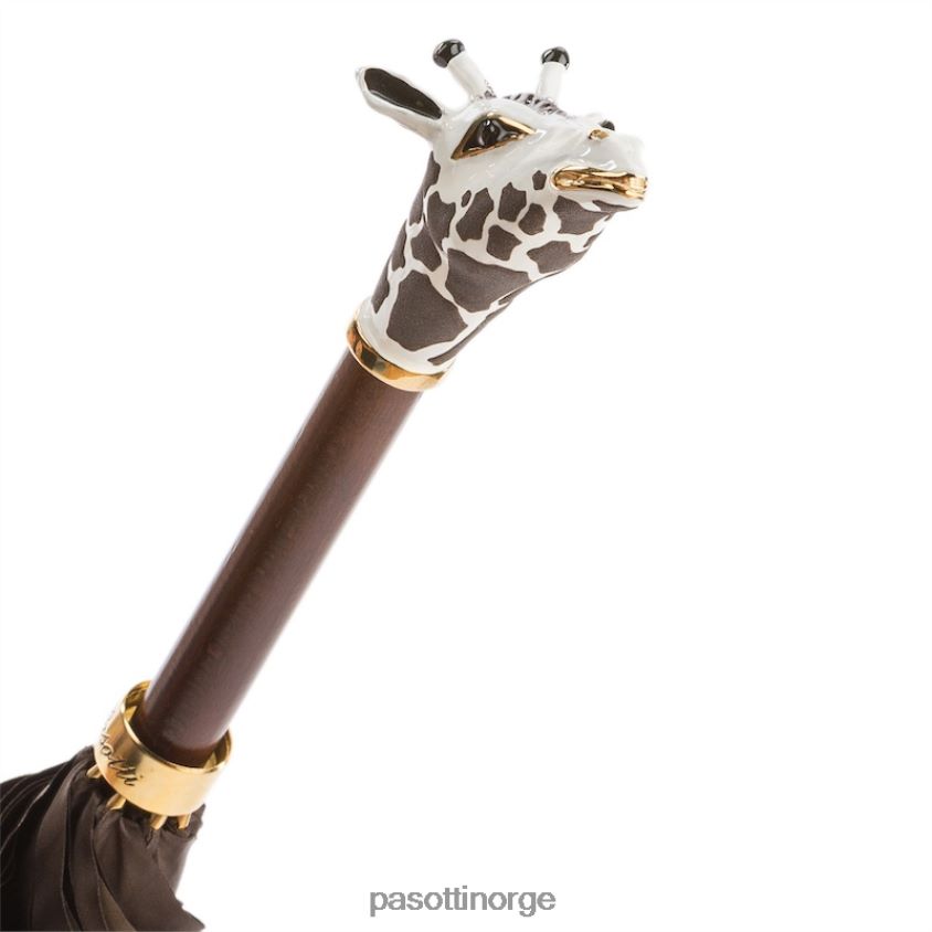 paraply | PASOTTI 189 1408-19 k8 - luksus giraff paraply, dobbel klut 8B6Z26525 kvinner