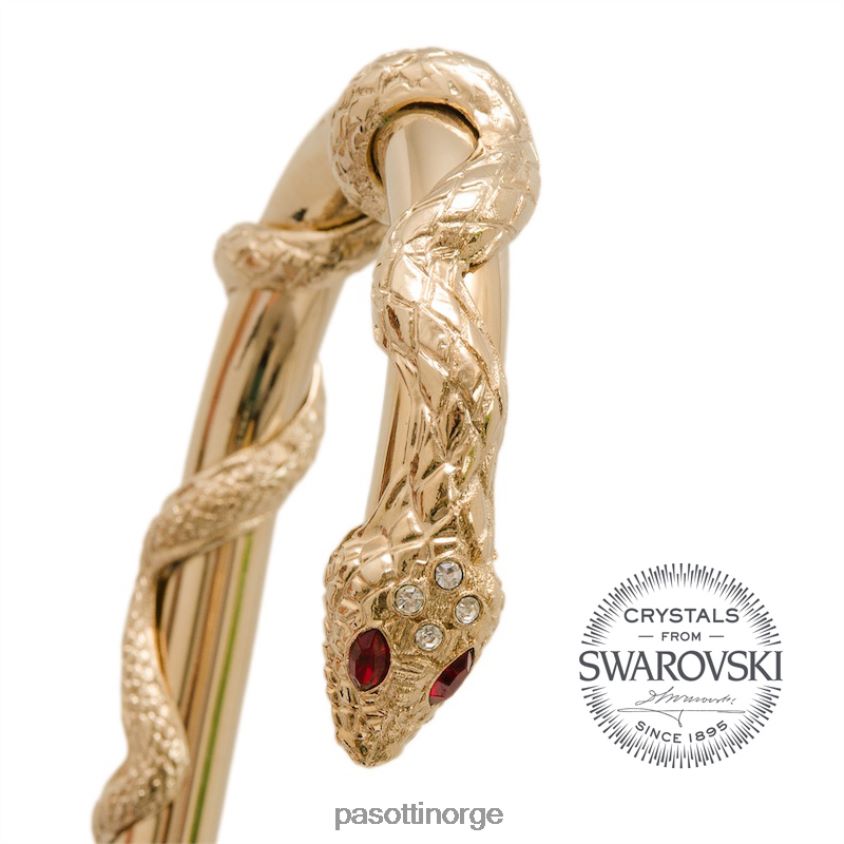 paraply | PASOTTI 189 55303-213 w90 - rød python paraply 8B6Z26542 kvinner