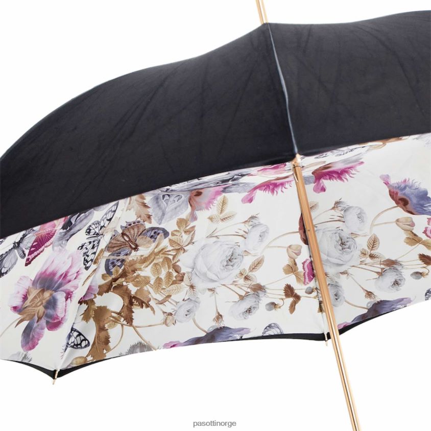 paraply | PASOTTI 189 58979-4 k90 - lilla sommerfuglparaply 8B6Z26492 kvinner