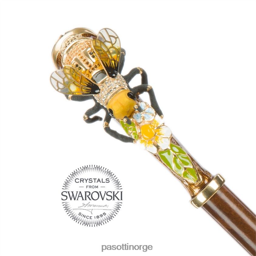 paraply | PASOTTI 189 5d557-1 k15 - luksus swarovski bee paraply 8B6Z26507 kvinner