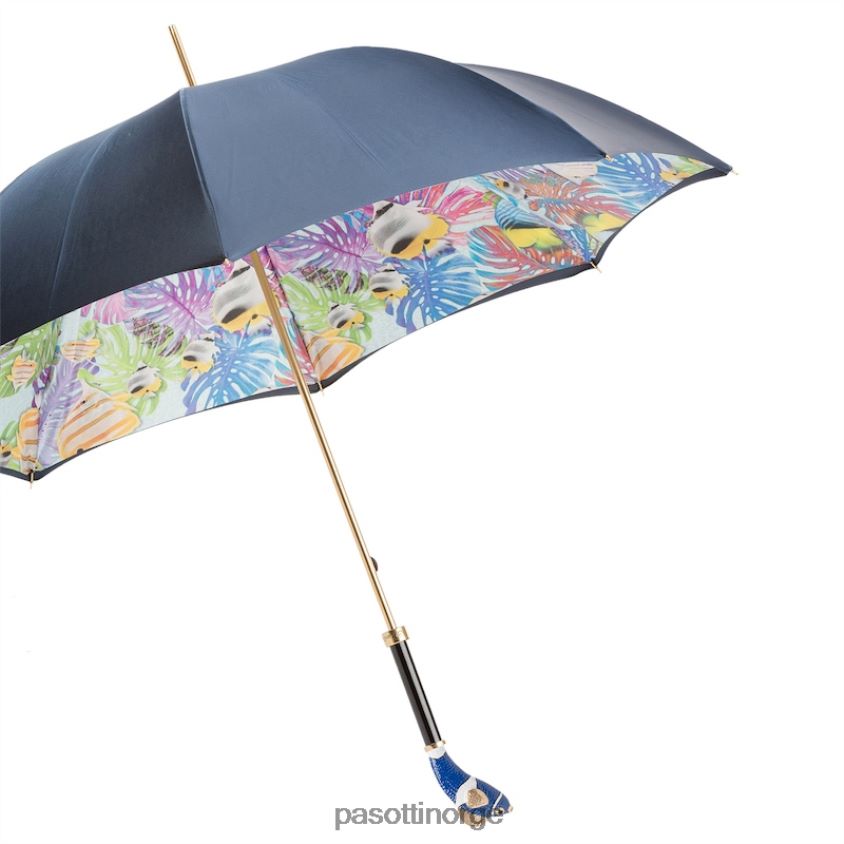 paraply | PASOTTI 189 5l274-1 k13 - blå nemo paraply 8B6Z26535 kvinner