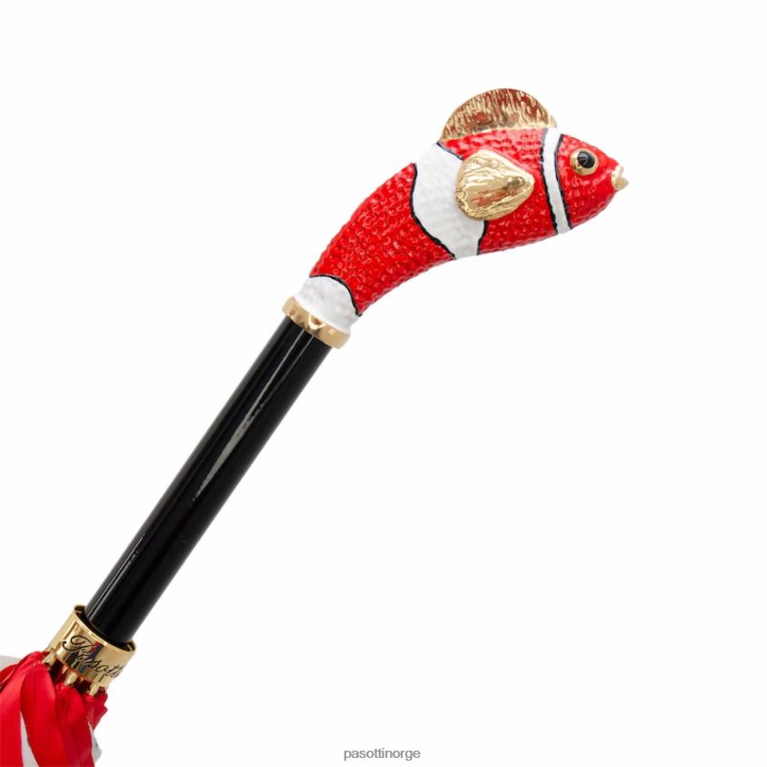 paraply | PASOTTI 189 93422-283 k13 - rød fiskeparaply 8B6Z26545 kvinner
