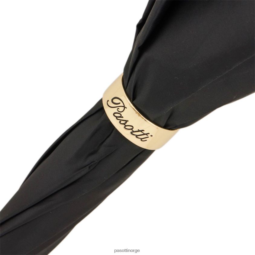 paraply | PASOTTI 189 9a057-1 k78ne - svart puddelparaply 8B6Z26514 kvinner