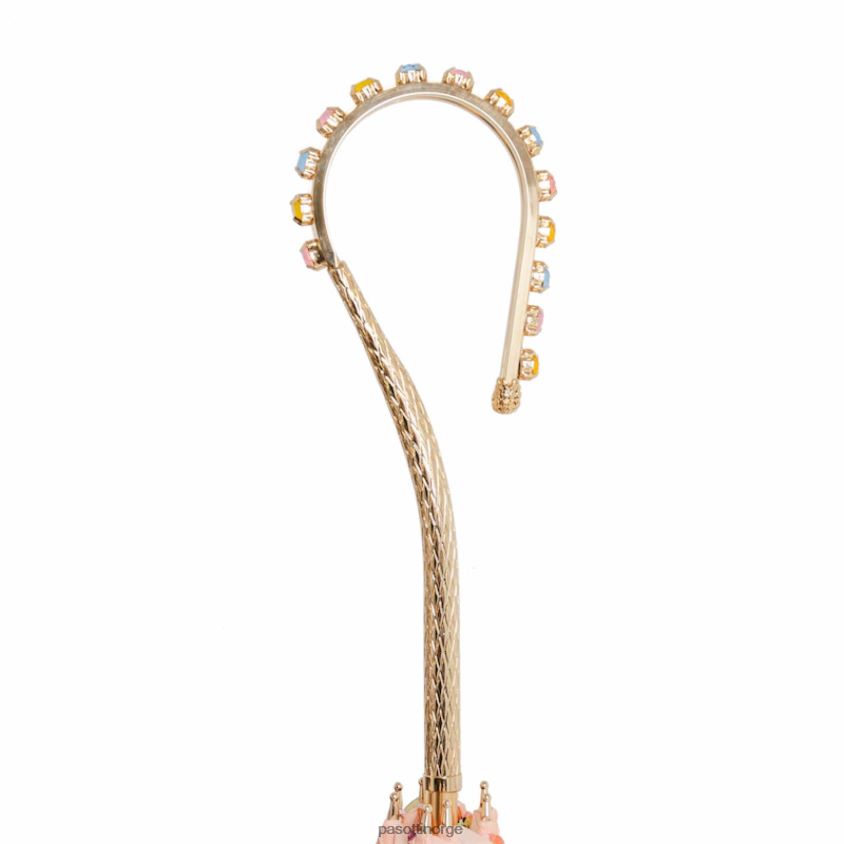paraply | PASOTTI 189 9l267-2 p46 - paraply gioiello rosa 8B6Z26497 kvinner