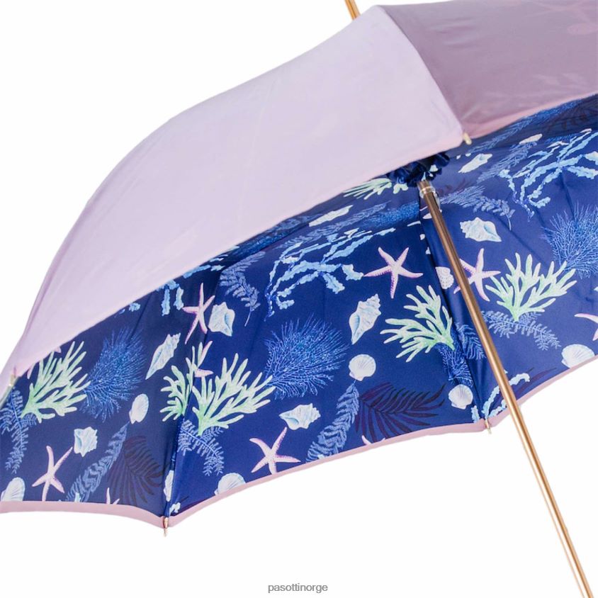 paraply | PASOTTI 189 9l476-2 k92 - blå sjøstjerneparaply 8B6Z26494 kvinner