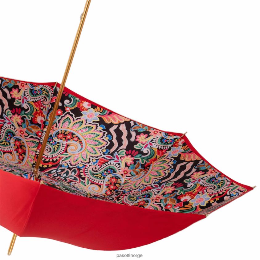 paraply | PASOTTI 189 vd031-1 w33r - rød hodeskalle paraply 8B6Z26498 kvinner