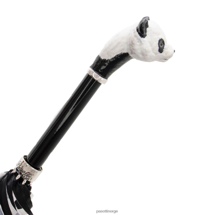 paraply | PASOTTI 189n 55874-2 k60 - panda paraply med prikker 8B6Z26512 kvinner