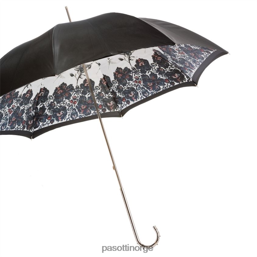 paraply | PASOTTI 189n 9666-1 u2 - vakker italiensk paraply, metallhåndtak 8B6Z26549 kvinner