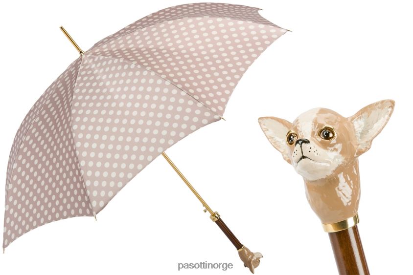 paraply | PASOTTI 20 55874-153 k70pa - chihuahua paraply med prikker 8B6Z26505 kvinner