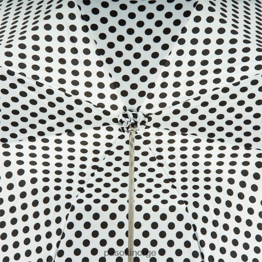 paraply | PASOTTI 420n 55874-2 p - munnparaply med polkaprikkede interiør, dobbel klut 8B6Z26555 kvinner