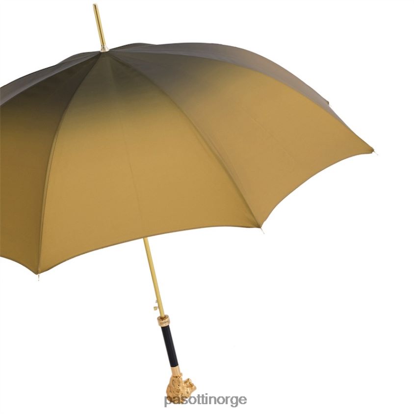 paraply | PASOTTI 460 21284-5 w37 - ikonisk gylden løveparaply 8B6Z26564 kvinner
