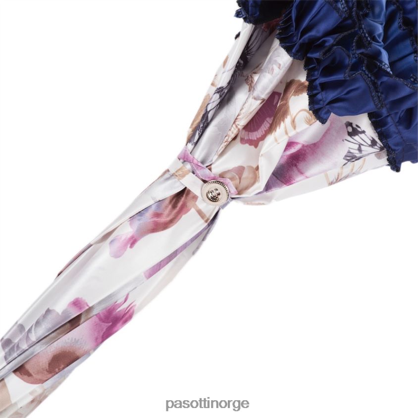 paraply | PASOTTI 353ni 58979-4 d1 - manuell åpning sommerfuglparasoll i retrostil, regntett 8B6Z26638 kvinner