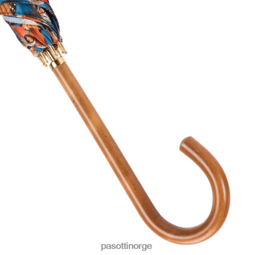 paraply | PASOTTI 354or 5e258-2 d25 - sommerfuglparasoll som kan åpnes manuelt, regnbestandig 8B6Z26637 kvinner