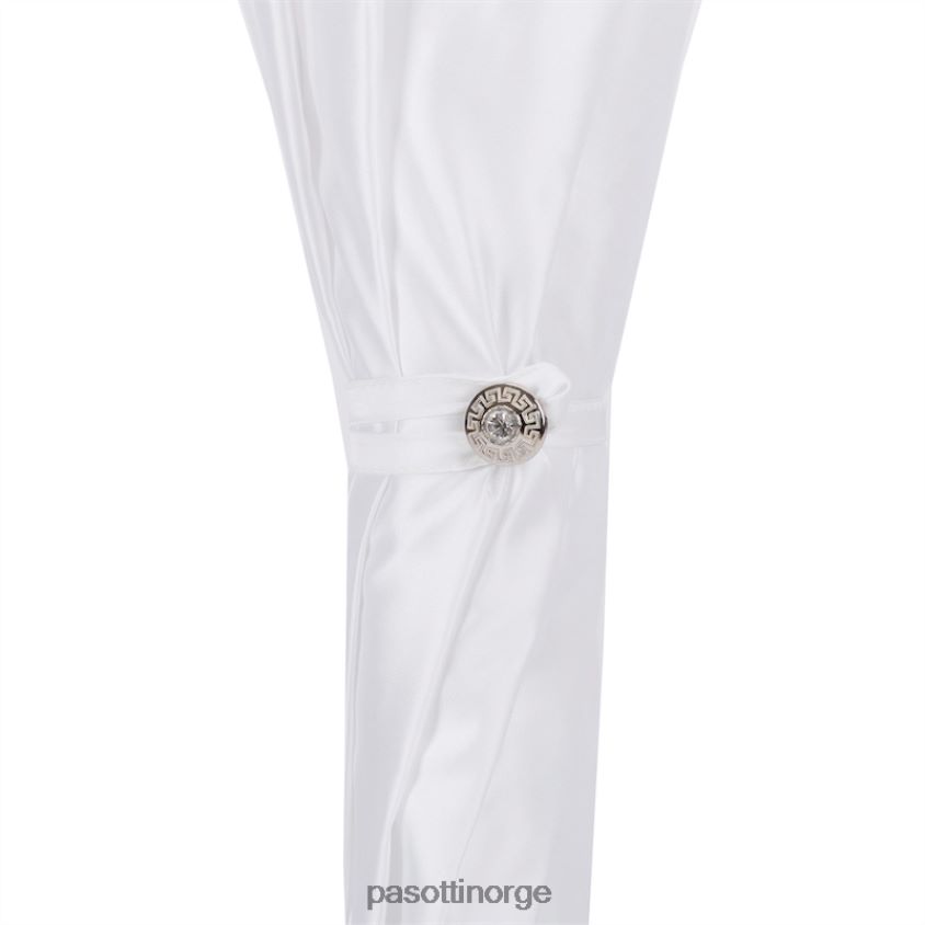 paraply | PASOTTI 386ni plat-1 p - hvit bryllupsparaply med blonder 8B6Z26634 kvinner