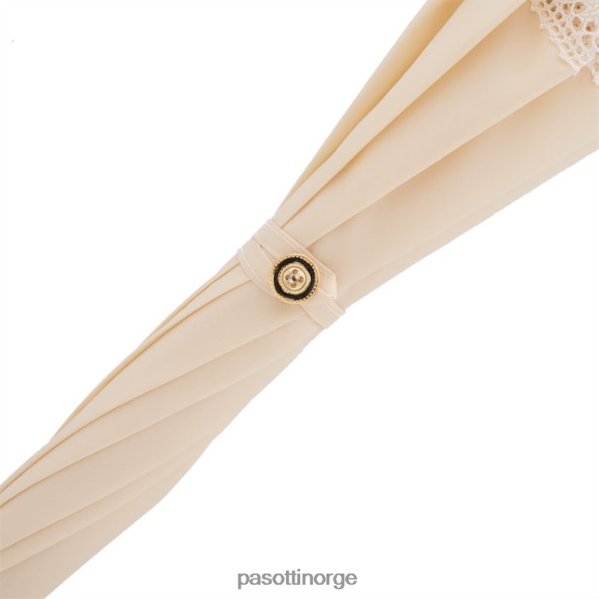 paraply | PASOTTI 38 elfenben - bryllup parasoll med blonder 8B6Z26643 kvinner