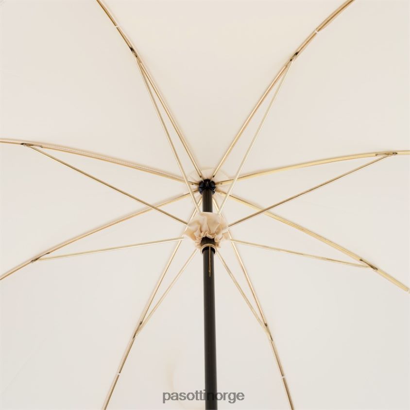 paraply | PASOTTI 38 elfenben - bryllup parasoll med blonder 8B6Z26643 kvinner