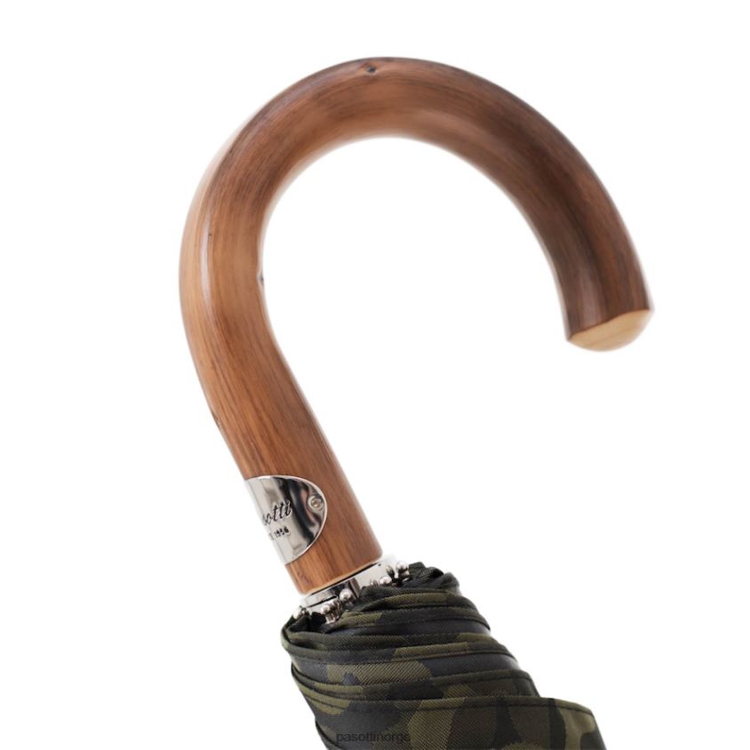 paraply | PASOTTI 64 11780-254 c - kamuflasje sammenleggbar paraply, trehåndtak 8B6Z26194 menn