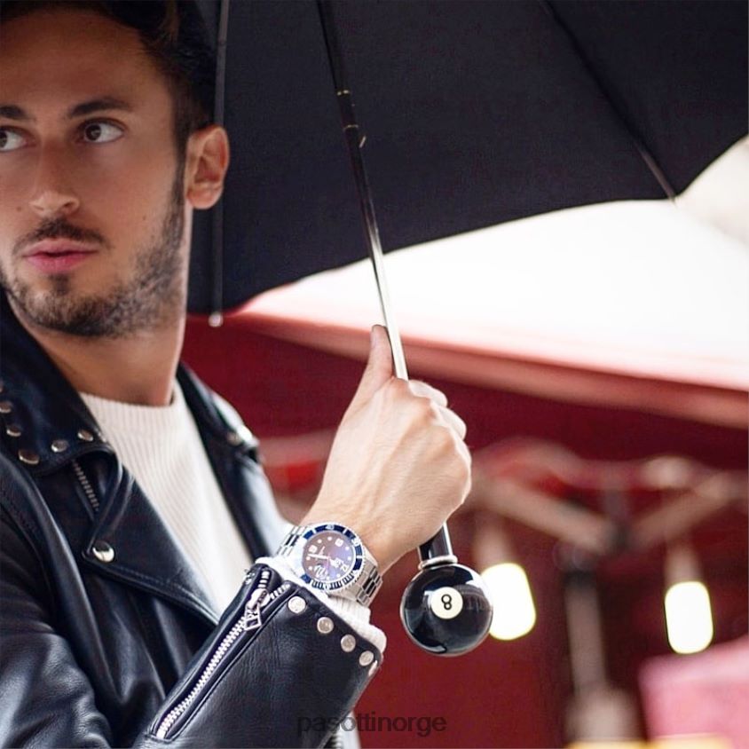 paraply | PASOTTI 64 50890-5 n30 - biljardbasseng 8-ball sammenleggbar paraply 8B6Z26155 menn