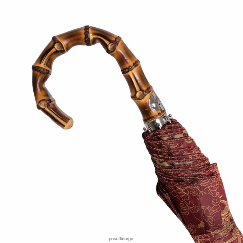 paraply | PASOTTI 64 51873-1 b - sammenleggbar paraply draghi rosso 8B6Z26175 menn