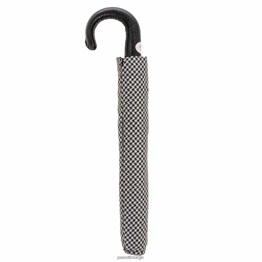 paraply | PASOTTI 64 52682-1 stk - piedde poulefoldbar paraply med skinnhåndtak 8B6Z26177 menn