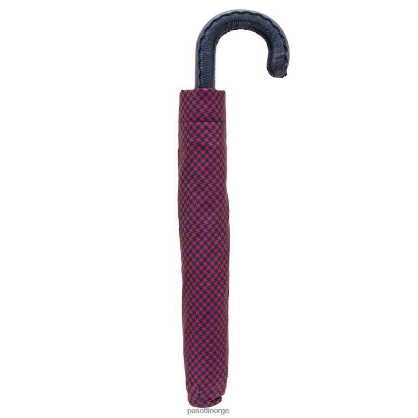 paraply | PASOTTI 64 52682-2 n36 - rød og marineblå foldbar paraply 8B6Z26164 menn