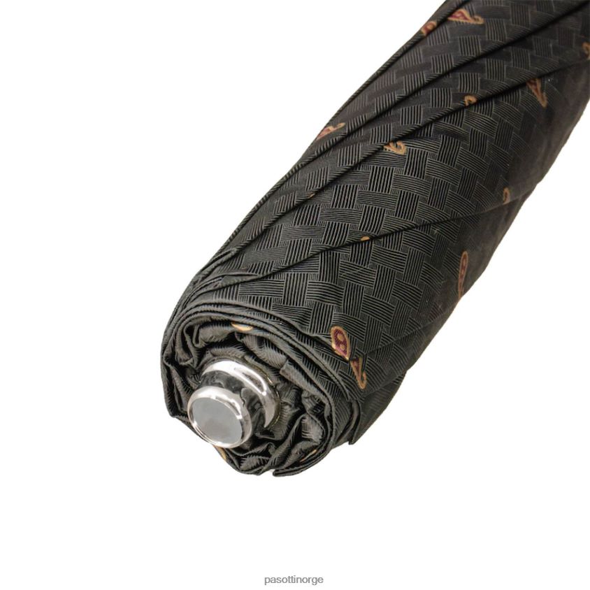 paraply | PASOTTI 64 5880-1 b - teleskopisk paraply med whangee håndtak 8B6Z26185 menn