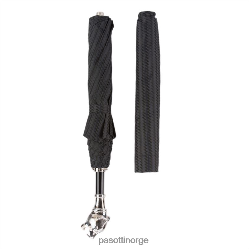 paraply | PASOTTI 64 6277-1 k1v - vintage panter sammenleggbar paraply 8B6Z26163 menn