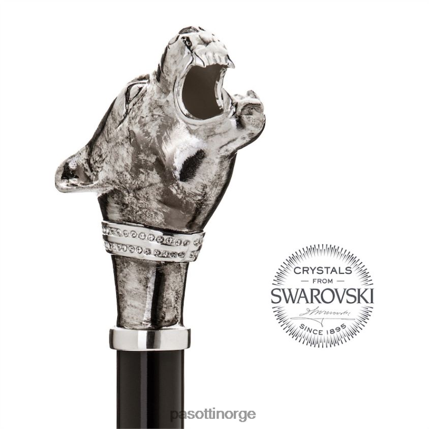 paraply | PASOTTI 64 6277-1 k1v - vintage panter sammenleggbar paraply 8B6Z26163 menn