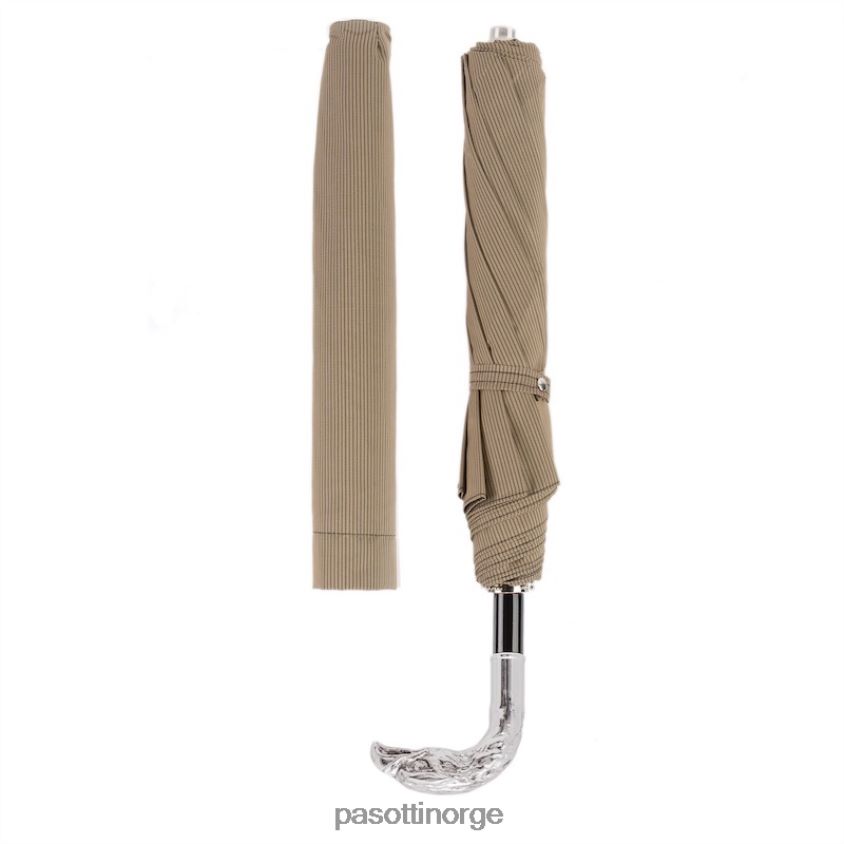 paraply | PASOTTI 64 6768-8 w18 - sølvørn sammenleggbar paraply 8B6Z26176 menn