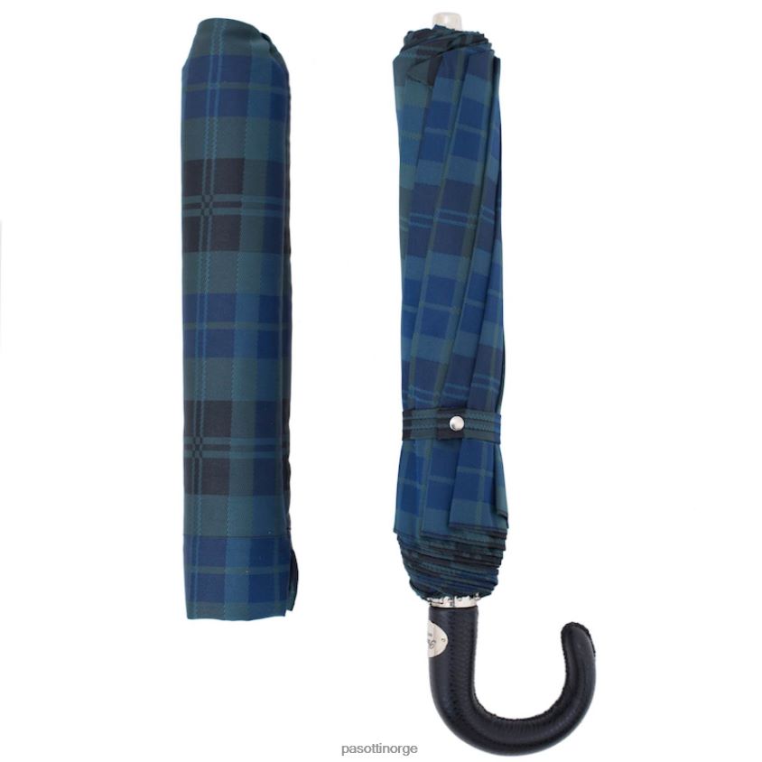 paraply | PASOTTI 64 celtic-8 p - tartan sammenleggbar paraply 8B6Z26193 menn