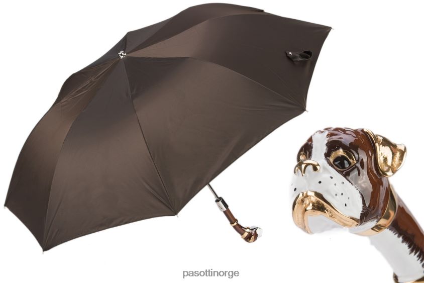 paraply | PASOTTI 64 oxf-17 k22 - boxer sammenleggbar paraply 8B6Z26160 menn