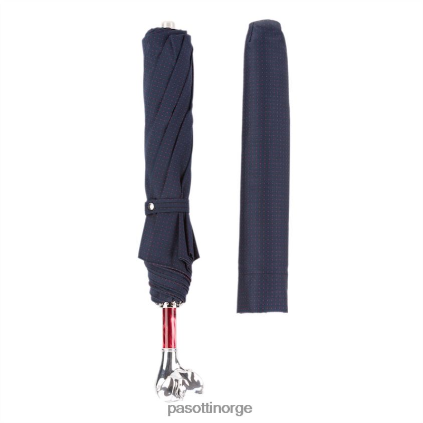 paraply | PASOTTI 64 pto cn3 w27pr - prikkete labrador sammenleggbar paraply 8B6Z26158 menn