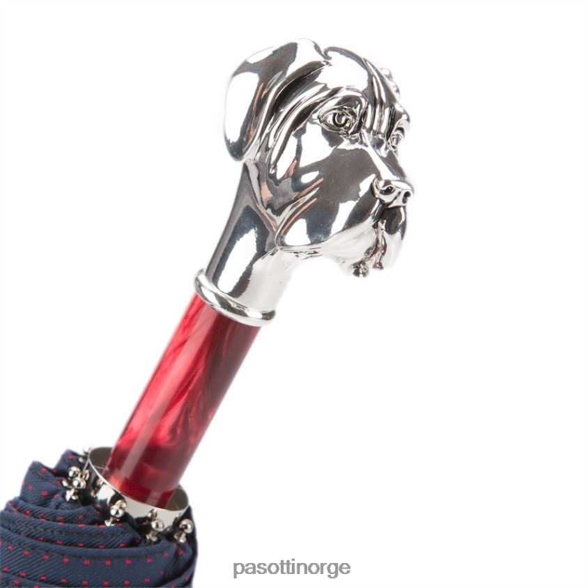 paraply | PASOTTI 64 pto cn3 w27pr - prikkete labrador sammenleggbar paraply 8B6Z26158 menn