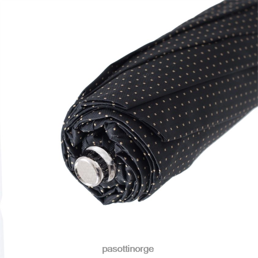 paraply | PASOTTI 64 pto cn5 c - klassisk sammenleggbar paraply, kastanjehåndtak 8B6Z26192 menn