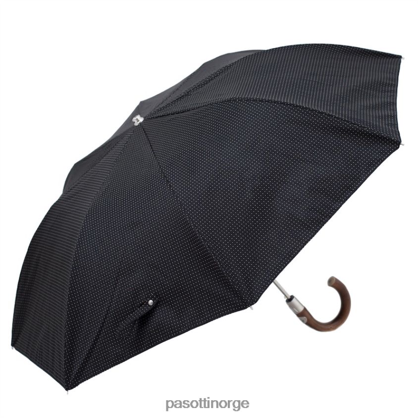 paraply | PASOTTI 64 pto cn5 c - klassisk sammenleggbar paraply, kastanjehåndtak 8B6Z26192 menn