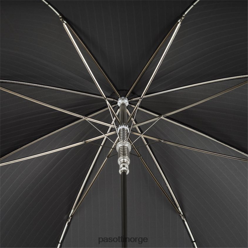 paraply | PASOTTI 478 1084-4 w13 - klassisk paraply, sølv knotthåndtak 8B6Z2688 menn