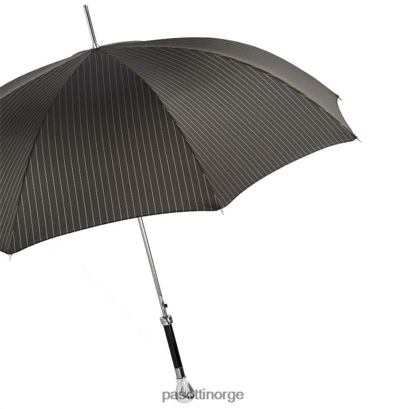 paraply | PASOTTI 478 1084-4 w13 - klassisk paraply, sølv knotthåndtak 8B6Z2688 menn