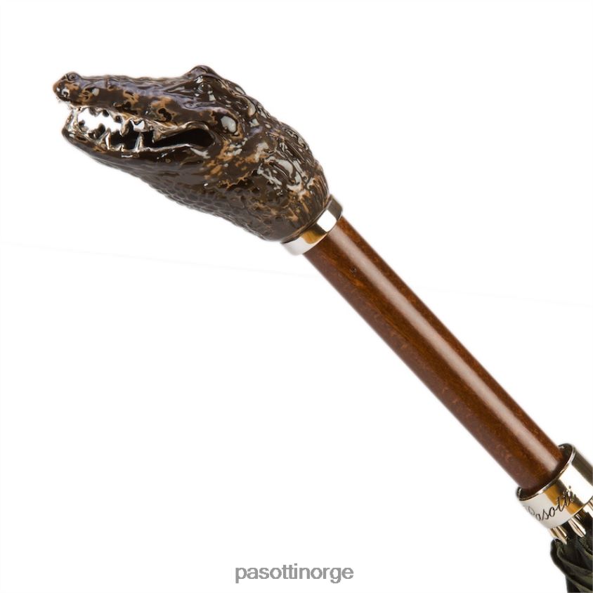 paraply | PASOTTI 478 11780-254 k66 - kamuflasjeparaply med krokodillehåndtak 8B6Z2633 menn