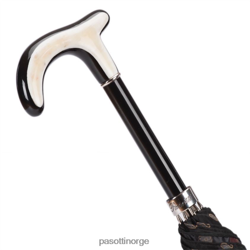 paraply | PASOTTI 478 5880-1 n59 - paisley paraply med hornhåndtak 8B6Z2612 menn