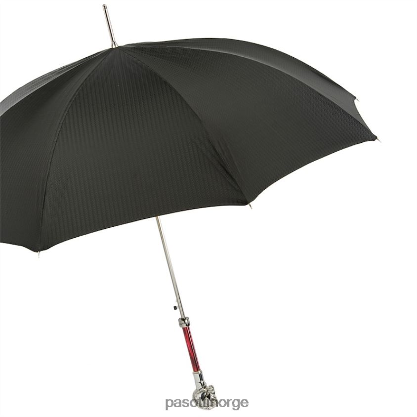 paraply | PASOTTI 478 5973-2 w41pr - elegant paraply, sølv hestehåndtak 8B6Z2662 menn