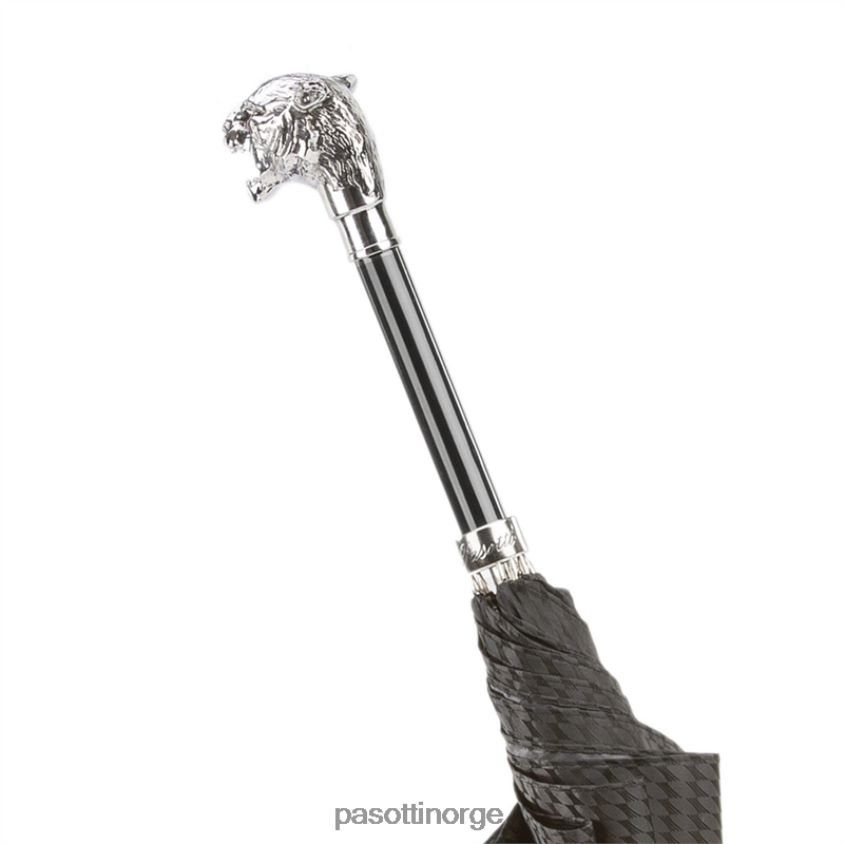 paraply | PASOTTI 478 6277-1 w35 - sølv tiger paraply 8B6Z2638 menn