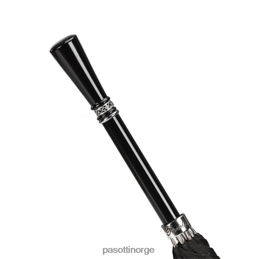 paraply | PASOTTI 478 6278-1 w03 - luksuriøs svart paraply 8B6Z2684 menn