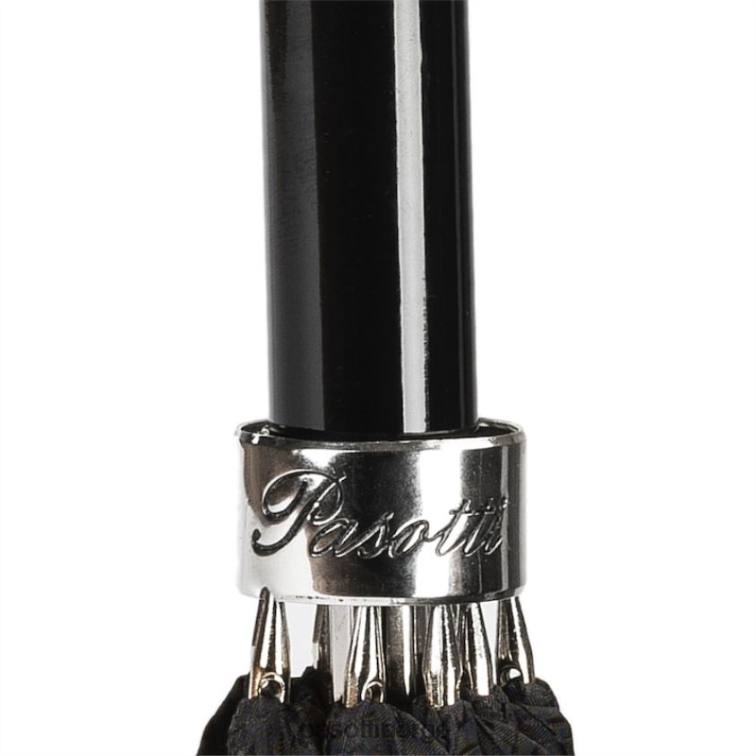 paraply | PASOTTI 478 6278-1 w03 - luksuriøs svart paraply 8B6Z2684 menn